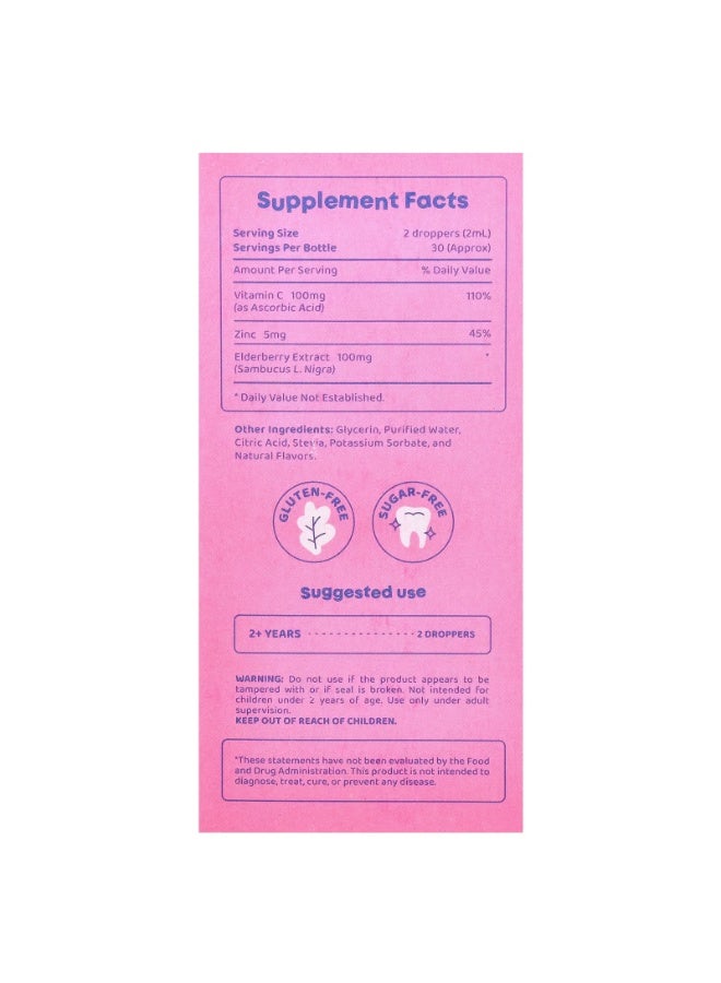 JoySpring, Vitamin C, 2 fl oz ( 60 ml) - Image 3