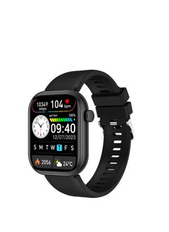 DMG TECH 1.85" Smart Watches for Men with Bluetooth Call (Answer/Make Call),New Fitness Tracker, IP68 Waterproof Military Smart Watches with Heart Rate, Blood Oxygen and Sleep Monitor (Black)  - Image 1
