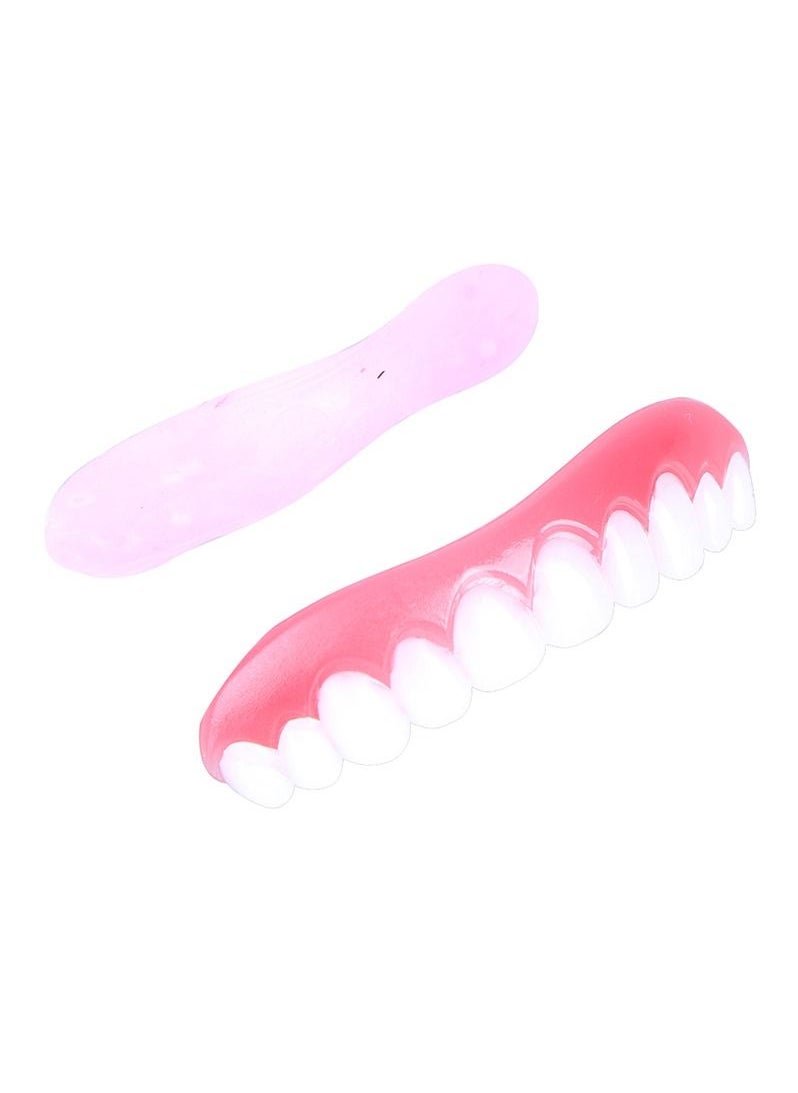 Perfect Smile Teeth Cover Whitening Braces Silicone Simulation Teeth Veneer Smile Perfect Snap Denture Veneer Cosmetic  - Image 4