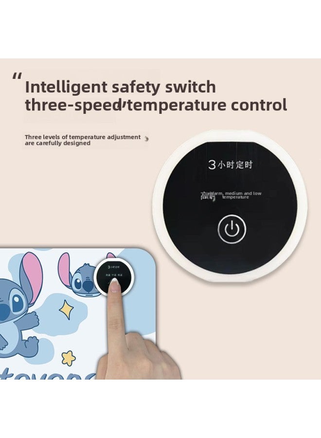 Heating Mouse Pad Office Shortcut Key Large Heating Warm Table Pad Student Writing Heating Pad Gift Wholesale-Color:330*800mm-Pattern:G-3845 Heating Pad - Image 3