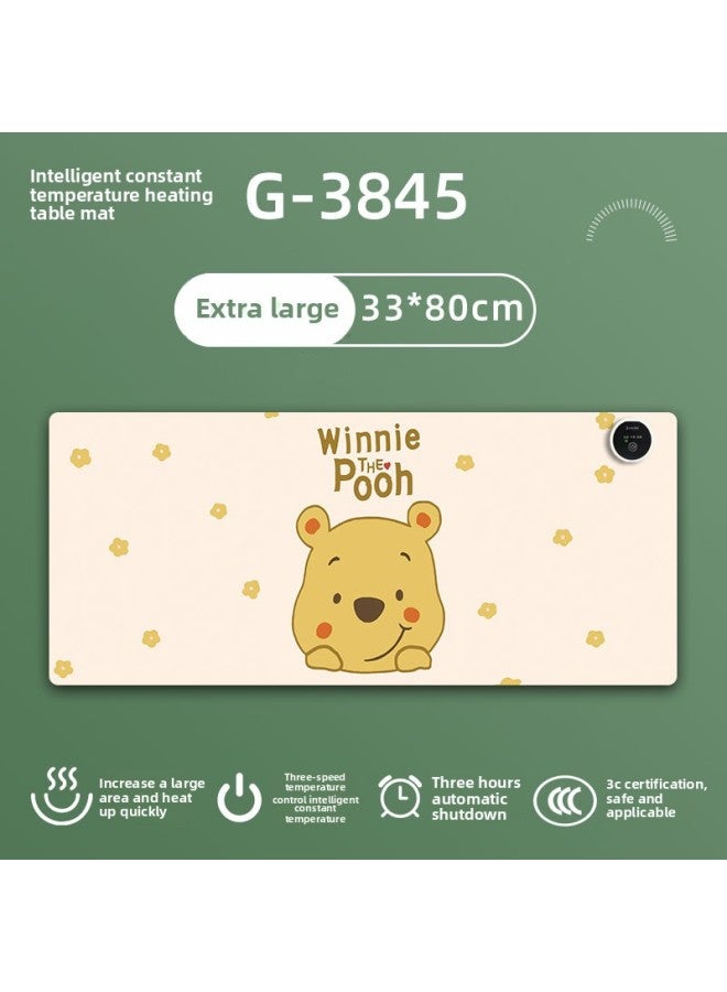 Heating Mouse Pad Office Shortcut Key Large Heating Warm Table Pad Student Writing Heating Pad Gift Wholesale-Color:330*800mm-Pattern:G-3845 Heating Pad - Image 1