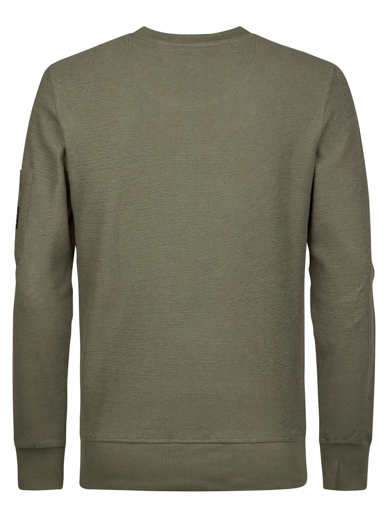 بترول اندستريز كنزة رجالي بياقة دائرية