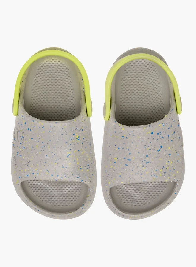 أكوا شباشب مطبوعة بحزام خلفي