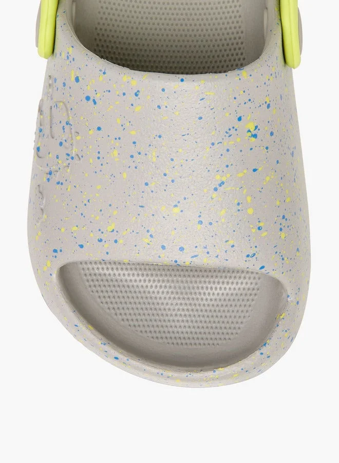 أكوا شباشب مطبوعة بحزام خلفي