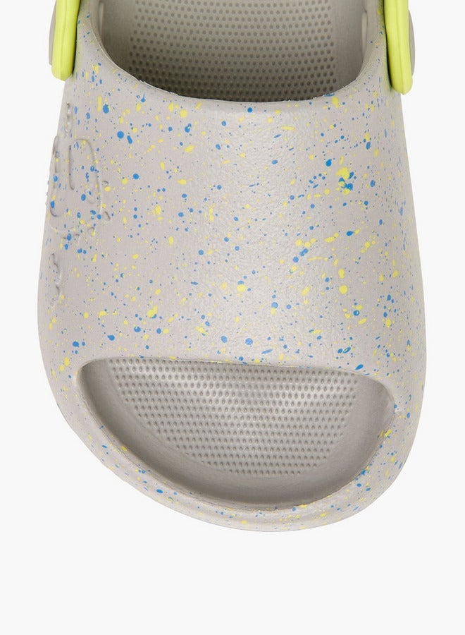 أكوا شباشب مطبوعة بحزام خلفي - Image 4