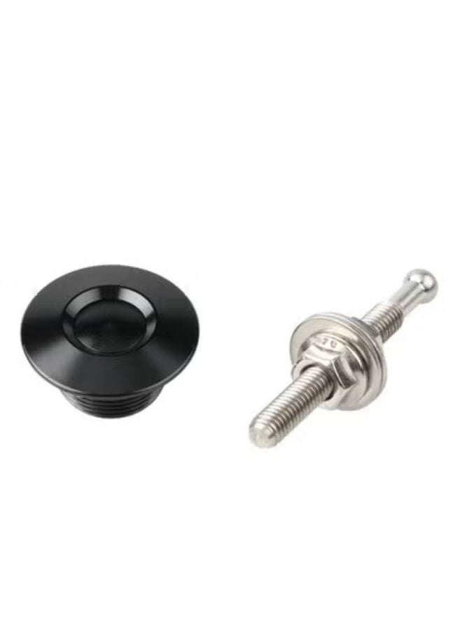 COYO 30 MM Hood Lock, Car Universal Engine Hood Cover Lock Key Pin Kit Ensuring Safety Compatible with Professional Car - Image 1