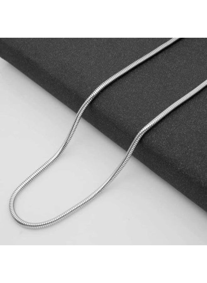 Luxuria The "Snake Chain" necklace is a classic piece that is flexible and has a polished appearance resembling soft scales. - Image 1