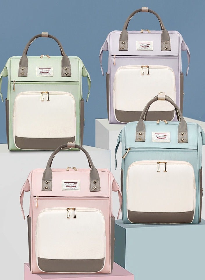 مارك وارفيلد الرجل الجديد Portable Large Capacity Leisure Multifunctional Backpack, Baby Stroller Hanging Bag - Image 2