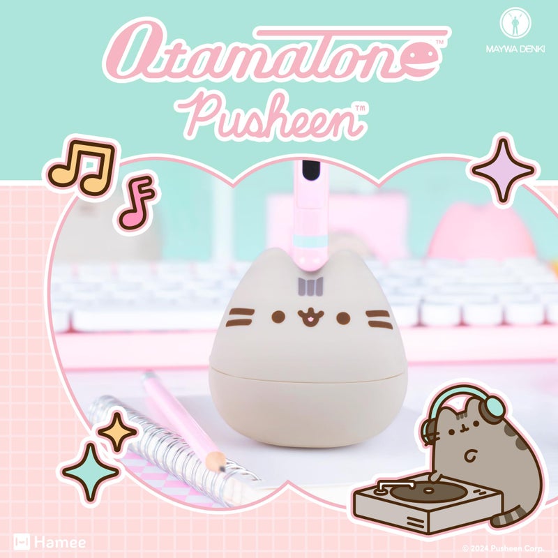 Otamatone أوتاماتون بوشين القط آلة موسيقية إلكترونية محمولة / لعبة سينثسايزر من اليابان بواسطة مايووا دينكي [إصدار محدود [تعليمات باللغة الإنجليزية] - Image 2