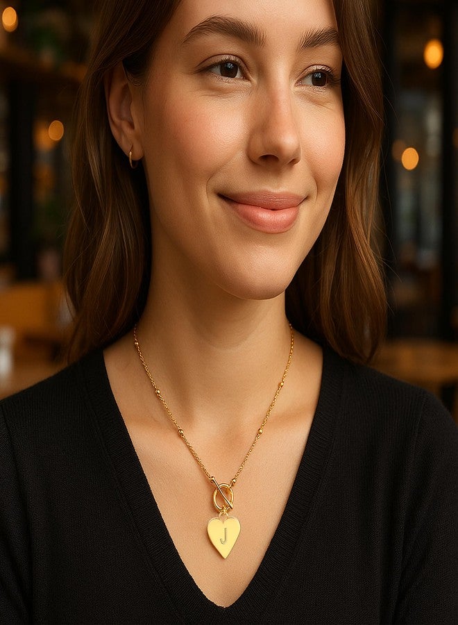 Badu Initial S Chain Necklaces for Women 14K Gold Plated Waterproof Heart Cute Jewelry Gifts Sister, best friend, Birthday，Anniversary or teens - Image 4