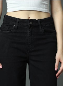 HIGH STAR Women Black Jeans  - Image 2