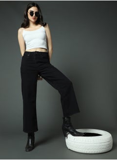 HIGH STAR Women Black Jeans  - Image 4