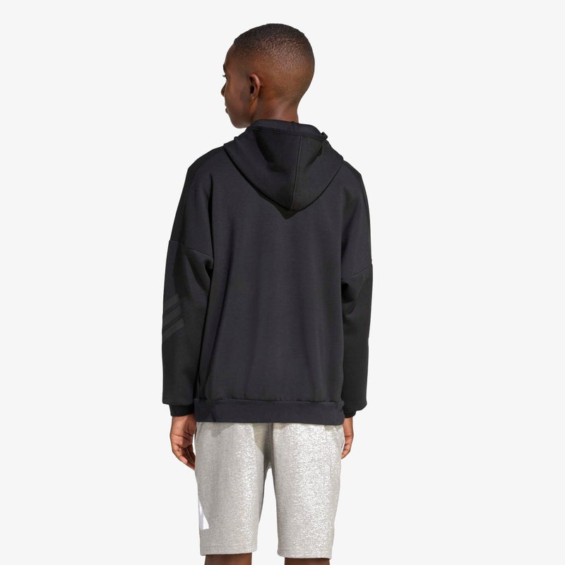 اديداس جاكيت بقبعة FUTURE ICONS 3 STRIPES FULL ZIP - Image 3