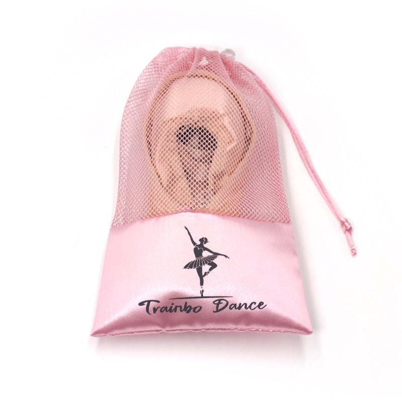 Dance Shoes Storage Bag Ballet Shoes Soft Sole Mesh Bag Practice Shoes Bag Dance Shoes Bag(Black Dance Shoes Mesh Bag) - Image 5
