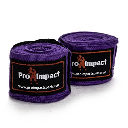Pro Impact 180 Inch Mexican Style Boxing Hand Wraps – Stretchable Wrist & Knuckle Support for MMA, Muay Thai, Kickboxing, Heavy Bag & Combat Training – Men & Women - Image 1