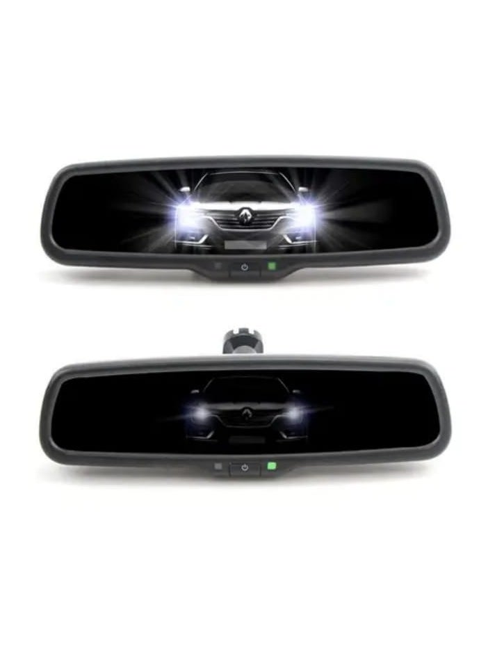 Generic - Car Reversing Aid 4.3 Inch TFT LCD Car Auto-dim Rearview Mirror Monitor 1000cd/m2 Car Black Mirror - Image 1