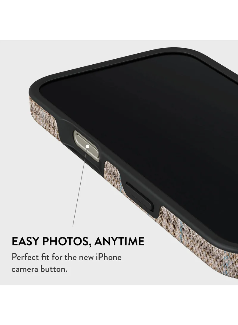 بورجا جراب iPhone 16 Pro Max، مكون من قطعتين من الغلاف الصلب + جزء داخلي من مادة TPU، ممتص للصدمات، يمكن الوصول إلى جميع المنافذ، إطار مرتفع لحماية الشاشة والكاميرا، طباعة عالية الجودة لا تتلاشى أبدًا، سترة مريحة