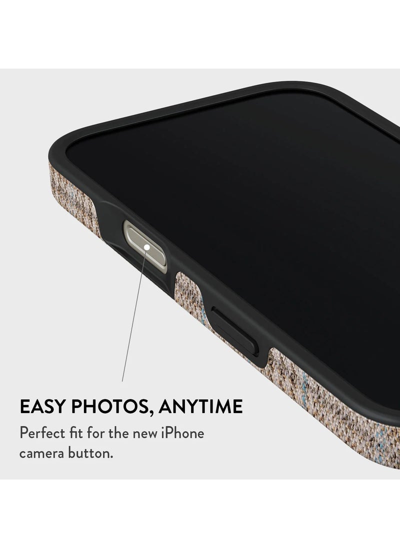 BURGA - iPhone 16 Pro Max Case, 2 Piece Hard Shell + TPU Interior, Shock Absorption, All Port Accessible, Raised Bezel For Screen & Camera Protection, Never Fading HQ Print, Cosy Sweater - Image 1