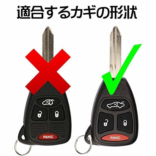 KeylessOption Replacement Keyless Entry Remote Ignition Key Rubber Button Pad Repair Fix - Image 3
