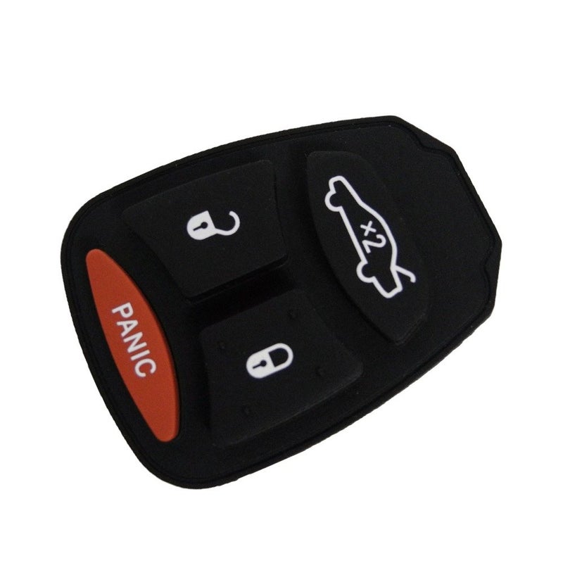 KeylessOption Replacement Keyless Entry Remote Ignition Key Rubber Button Pad Repair Fix - Image 5