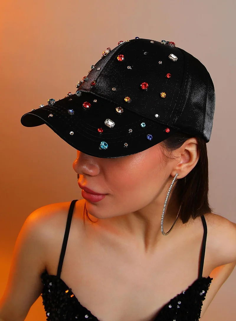 Haute Sauce Embellished Drops Baseball Cap