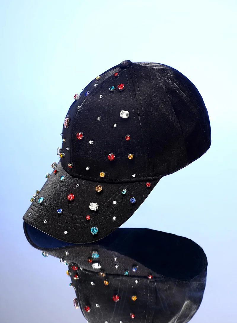 Haute Sauce Embellished Drops Baseball Cap