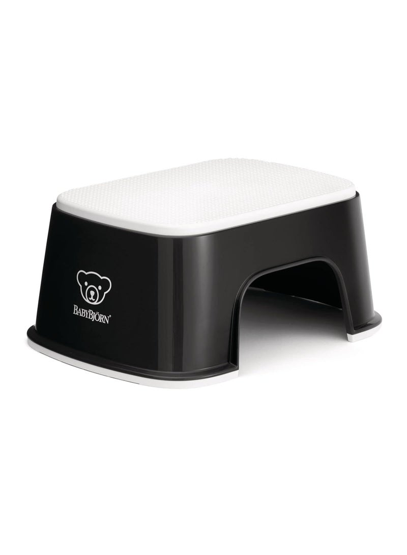 BABYBJORN BabyBjÃ¶rn Step Stool, Black/White  - Image 1