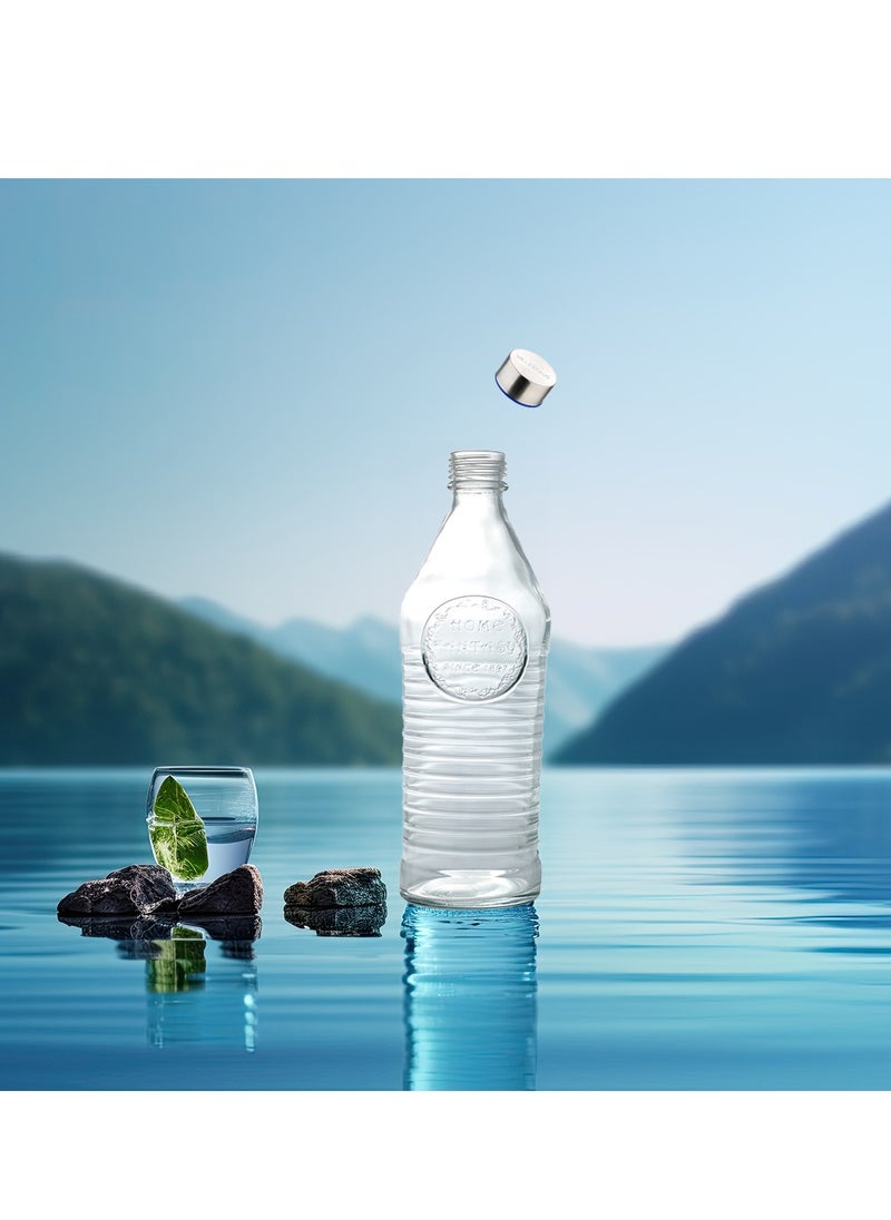 MILLERHAUS Millerhaus Water Bottle 1.0 L - Glass Water Bottile  - Image 5