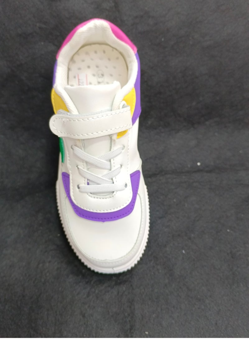 Casual Leather Sneaker For Children - Image 3