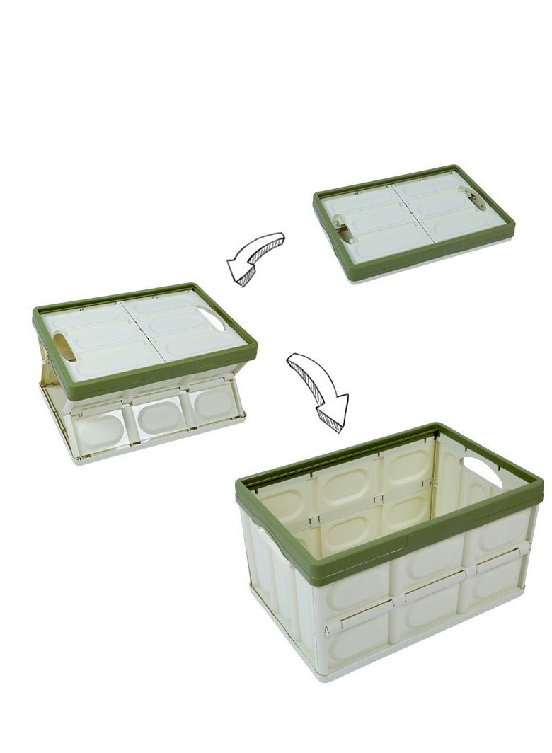 Foldable Car Trunk Storage Box, In-Car Storage Container, Multi-functional Foldable Car Trunk Organizer, Car Storage Bin, Collapsible Portable Storage Box  - Image 4