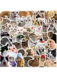 50Pcs Cute Cats Meme Graffiti Stickers Cartoon Decals Kids Toy Diy Diary Suitcase Scrapbook Phone Laptop Bike Sticker - pzsku/Z084499852C5FC504C270Z/45/_/1697273265/56dbdc22-a489-4907-af55-1c1347ca3ba0