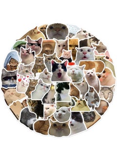 50Pcs Cute Cats Meme Graffiti Stickers Cartoon Decals Kids Toy Diy Diary Suitcase Scrapbook Phone Laptop Bike Sticker - pzsku/Z084499852C5FC504C270Z/45/_/1697273269/d8f1358c-da5f-4136-b3dd-371dec180c6c