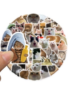 50Pcs Cute Cats Meme Graffiti Stickers Cartoon Decals Kids Toy Diy Diary Suitcase Scrapbook Phone Laptop Bike Sticker - pzsku/Z084499852C5FC504C270Z/45/_/1697273272/38466353-3afa-4b1f-b962-63961676b948