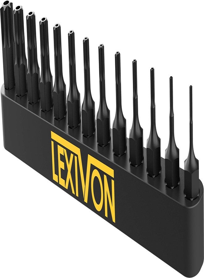 LEXIVON لقم ليكسيفون النجمي المقاوم للعبث، ١٣ قطعة، مصنوع من فولاذ سبائك S2 فاخر، T4 - T40 | طقم لقم توركس مقاوم للصدمات، ساق سداسية ١/٤ بوصة (LX-301) - Image 5