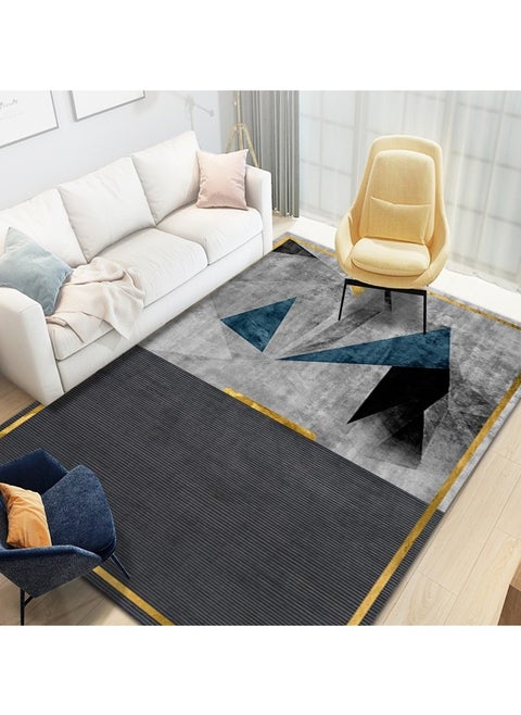 Squality Polyester Fiber Rectangular Simple And Comfortable Carpet(Carpet Only)