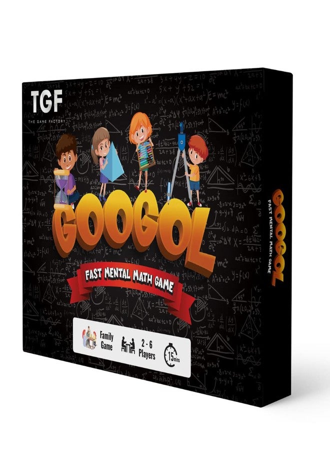The Game Factory Googol - Fun Educational Math Card Game for Kids & Adults - Age 6 Years & Above - Travel Friendly Packaging - Educational Stem - Fast Mental Math Game - Image 4