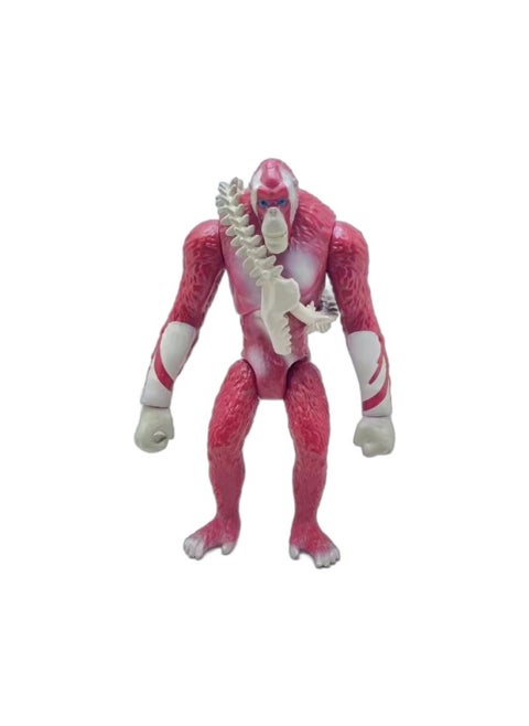 Godzilla Vs. King Kong 2024 Godzilla Mechanical Arm Scar Wang Shi Mu Ornaments Doll Hand-made Model-Color:Scar King