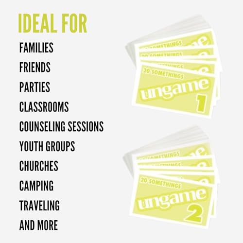 TaliCor Pocket UNGAME 20 Somethings NonCompetitive Card Game for Young Adults Discuss Share Values Experiences lighthearted and serious Decks Age 18 - Image 5