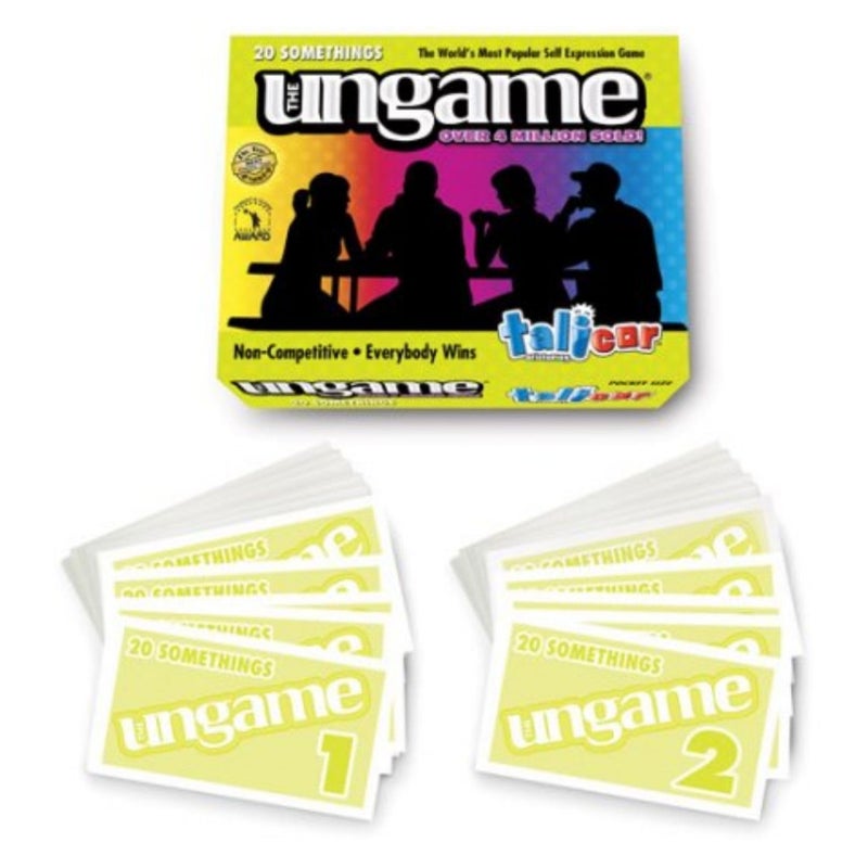 TaliCor Pocket UNGAME 20 Somethings NonCompetitive Card Game for Young Adults Discuss Share Values Experiences lighthearted and serious Decks Age 18 - Image 3