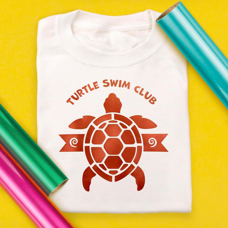 Siser EasyWeed Heat Transfer Vinyl 118 x 5ft Roll Electric Copper  Compatible RomeoJuliet  Other Professional or Craft Cutters  Layerable  CPSIA Certified - Image 4