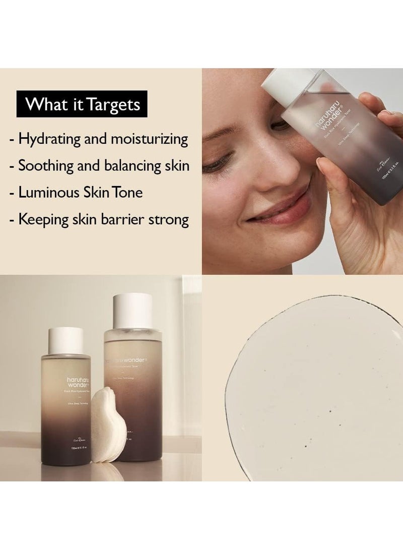 HARUHARU Haruharu Wonder Black Rice Hyaluronic Toner 300ml - Image 4