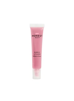 Glossc Lip Gloss, Rose Opal With Coconut Oil + Jojoba Seed Oil; Ewg Certified + Dermatologist Tested & Vegan + Cruelty Free ; 0.33 Fl. Oz