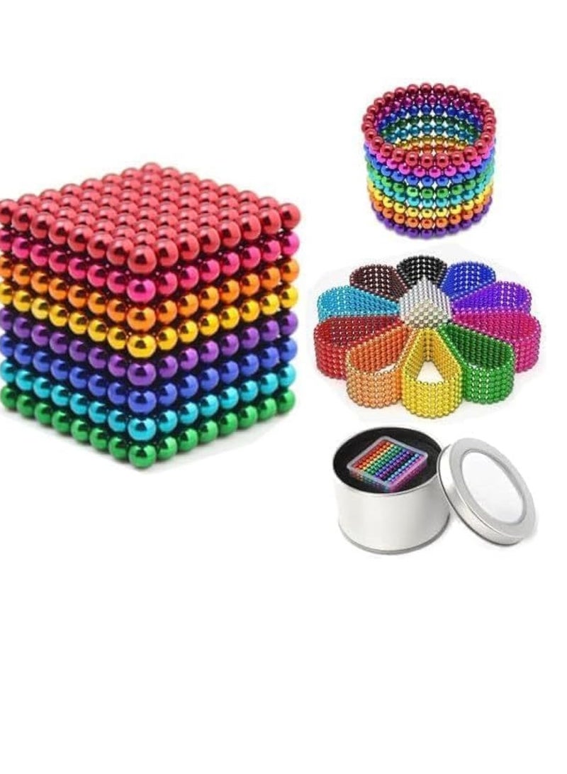 216pcs Dangrani Enterprises Balls Set for Kids Girls Boys Toddlers Age 5-9 Years, New Fashion Educational Balls 6x6 6 Colors 1mm Each - Image 1