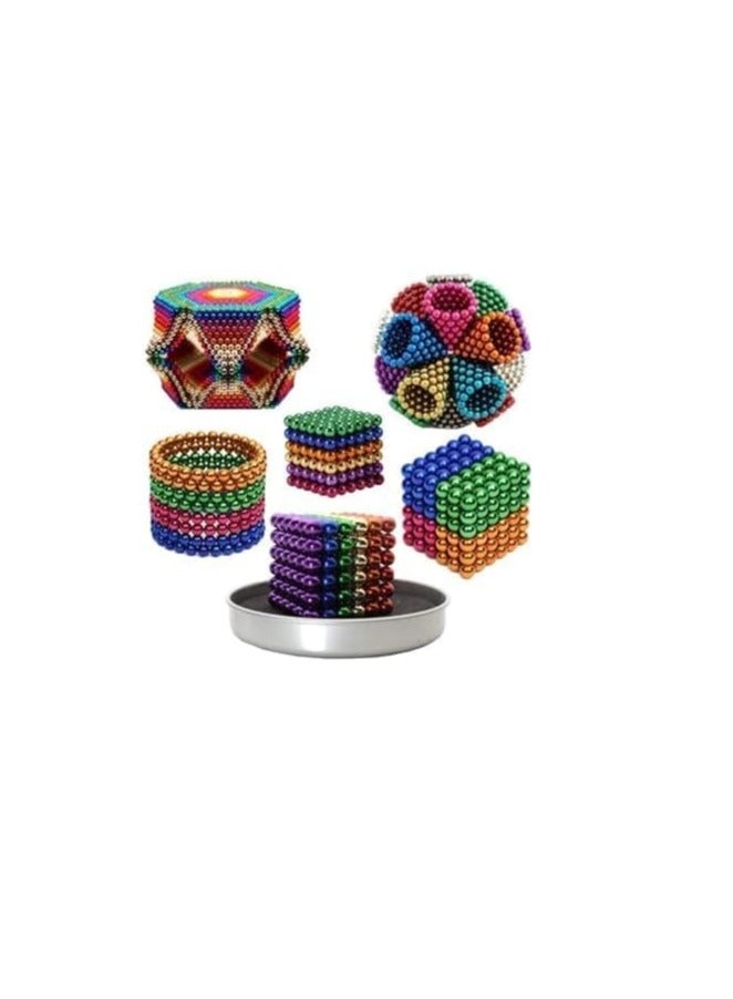 216pcs Dangrani Enterprises Balls Set for Kids Girls Boys Toddlers Age 5-9 Years, New Fashion Educational Balls 6x6 6 Colors 1mm Each - Image 2