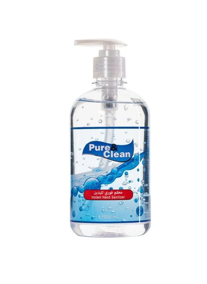 Pure & Clean Instant Hand Sanitizer 500ml  - Image 2