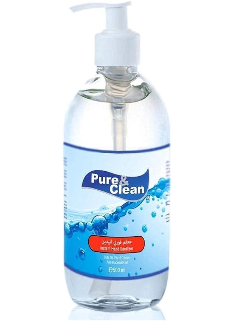 Pure & Clean Instant Hand Sanitizer 500ml  - Image 3