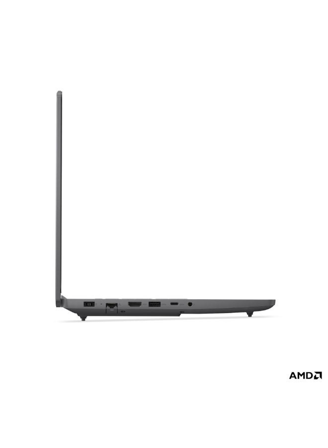 لينوفو حاسوب محمول للألعاب LOQ 15ARP10E، شاشة 15.6" FHD IPS، معالج AMD Ryzen 7 7735HS، ذاكرة 16GB RAM، تخزين 512GB SSD، بطاقة رسومات NVIDIA GeForce RTX 4050 6GB، لوحة مفاتيح إنجليزية، لون Luna Grey - Image 4