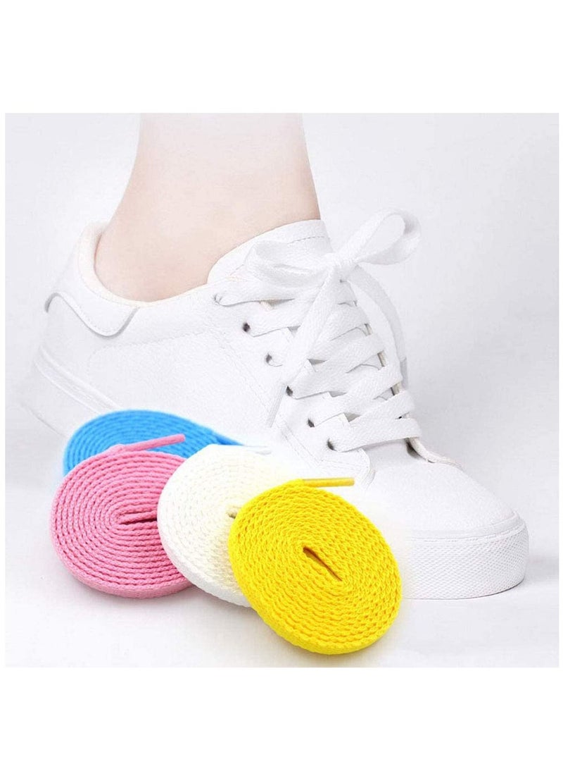 KASTWAVE Shoes Lace, Flat Colored Shoelaces, 24 Pairs - Image 3