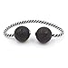 LXQQFUN Fidget Beads Skill Toys Eight Diagram Prayer Beads Made of Wooden Worry Beads Fidget Toys Portable EDC Use at Home or on The Go Gifts for Skill Players Black - Image 2