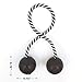 LXQQFUN Fidget Beads Skill Toys Eight Diagram Prayer Beads Made of Wooden Worry Beads Fidget Toys Portable EDC Use at Home or on The Go Gifts for Skill Players Black - Image 3
